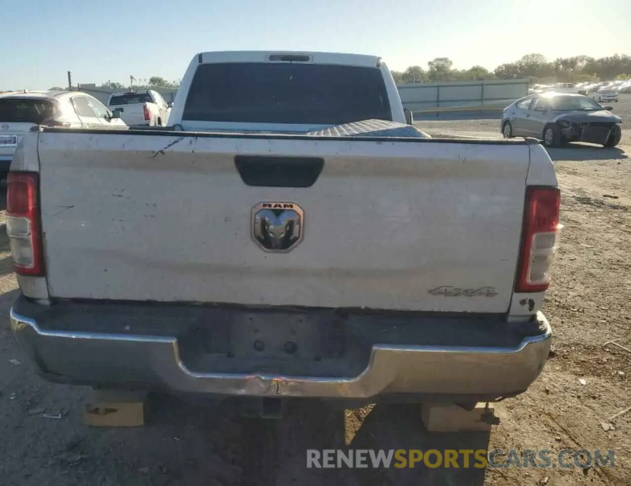 6 fotografías del automóvil dañado 3C6UR4HJ3MG600449 RAM 2500 2021