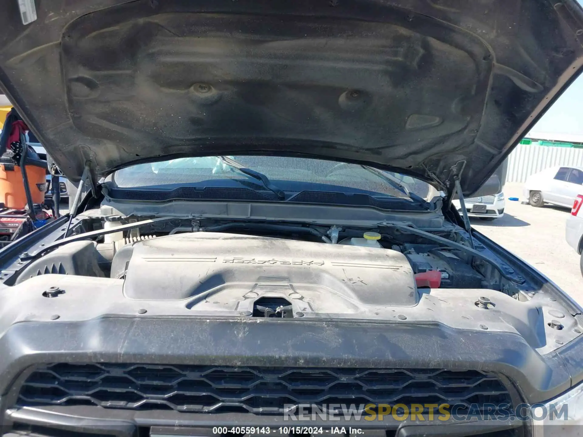 10 fotografías del automóvil dañado 3C6UR5CJ1MG584023 RAM 2500 2021