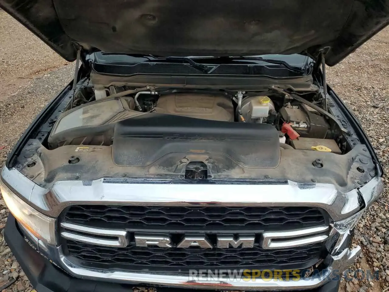 11 fotografías del automóvil dañado 3C6UR5CJ4MG591600 RAM 2500 2021