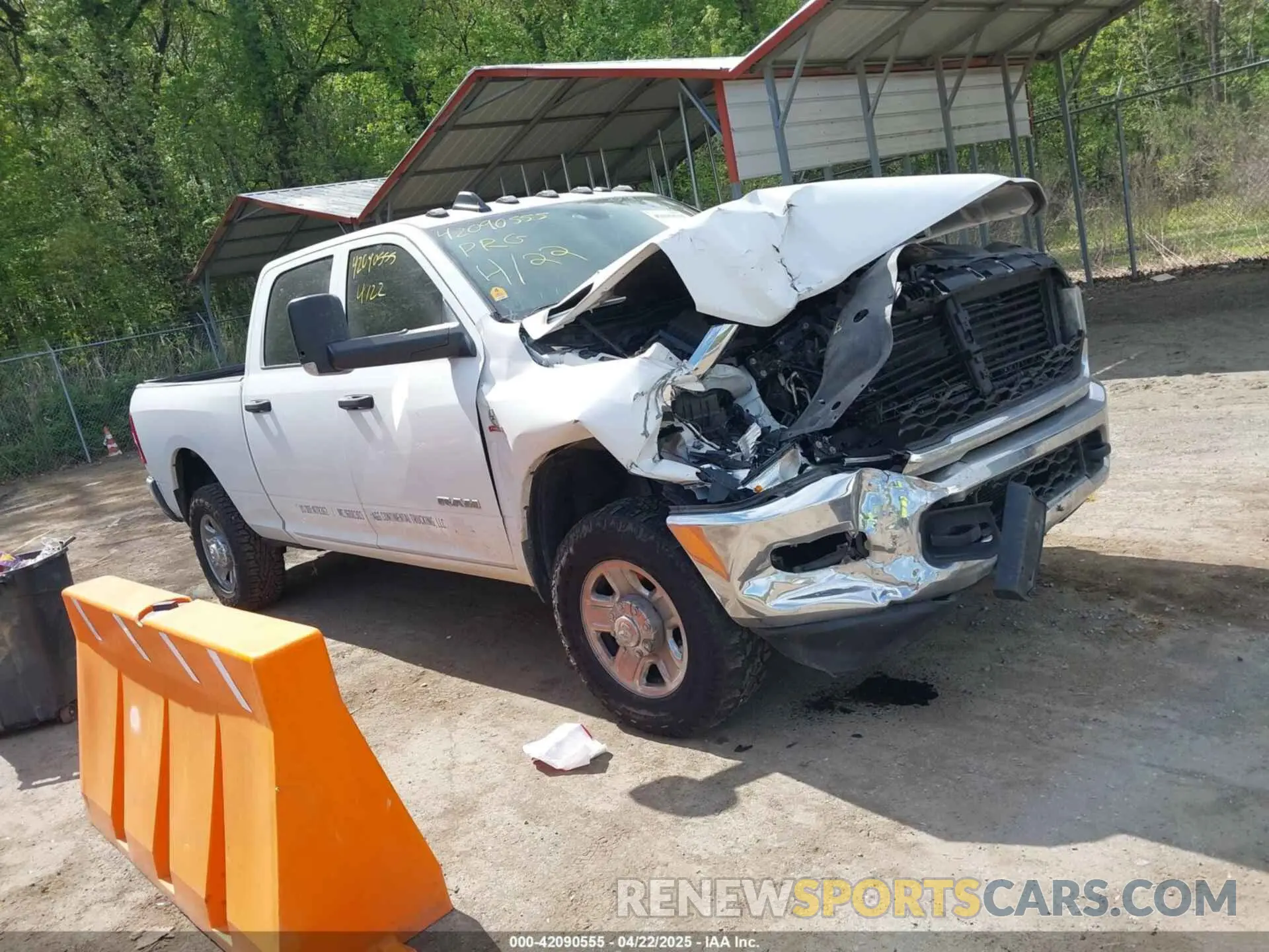 1 fotografías del automóvil dañado 3C6UR5CLXMG511265 RAM 2500 2021