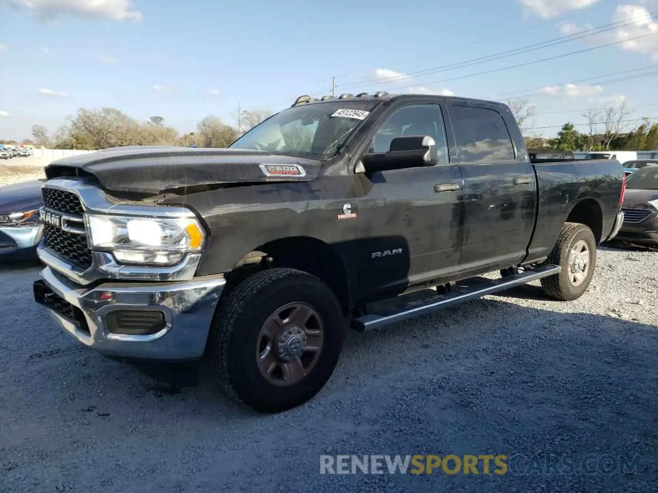 1 fotografías del automóvil dañado 3C6UR5CLXMG694652 RAM 2500 2021