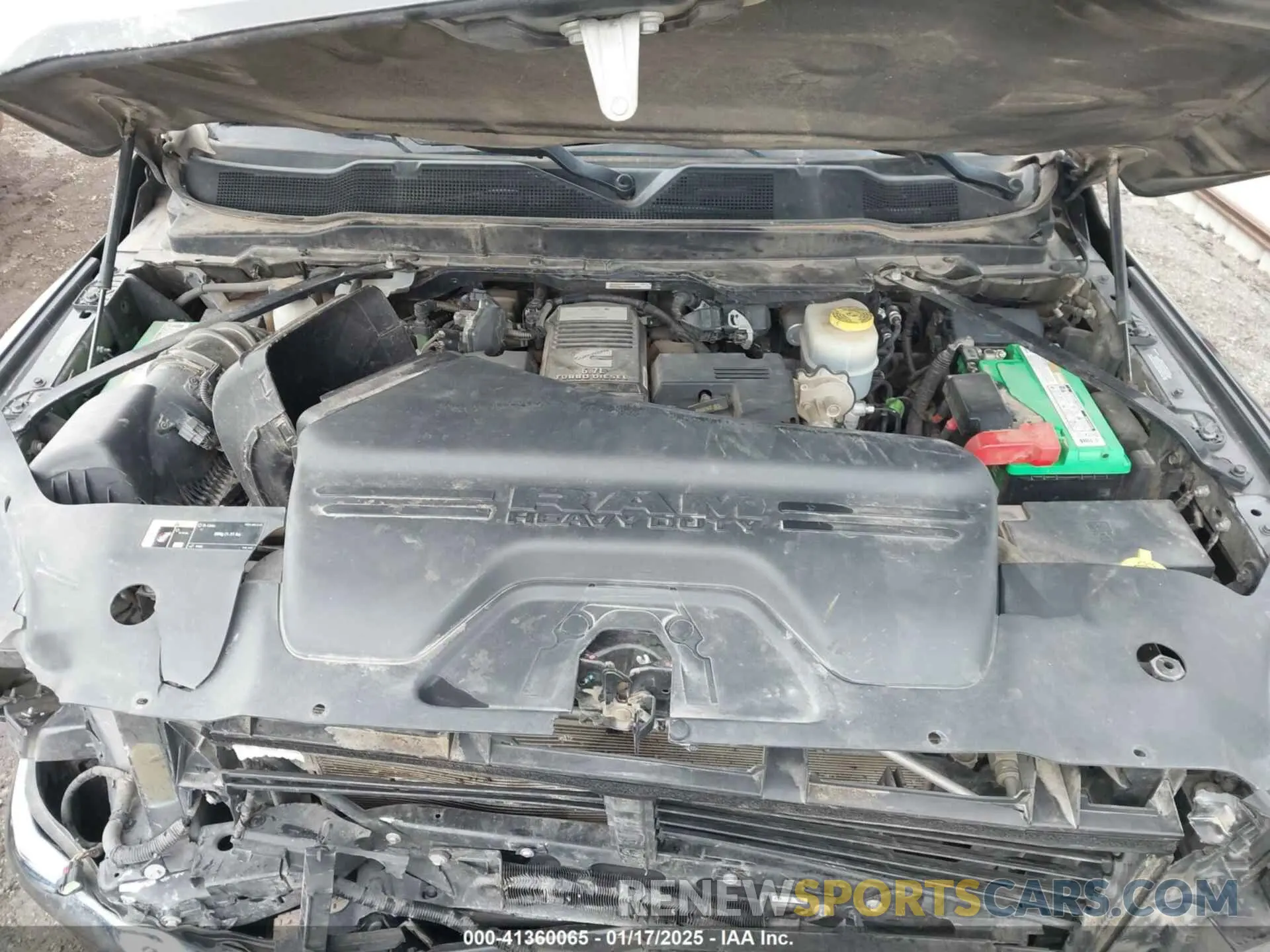 10 fotografías del automóvil dañado 3C6UR5DL8MG669814 RAM 2500 2021
