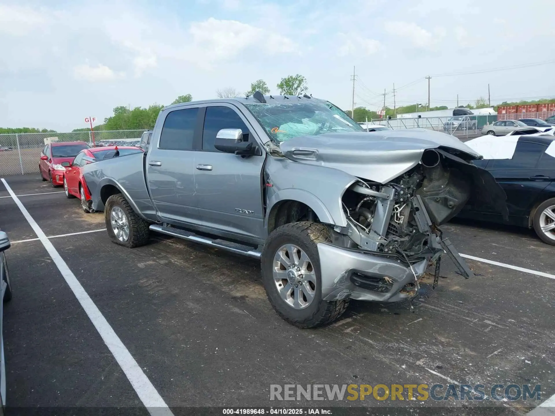 1 fotografías del automóvil dañado 3C6UR5FL5MG516837 RAM 2500 2021