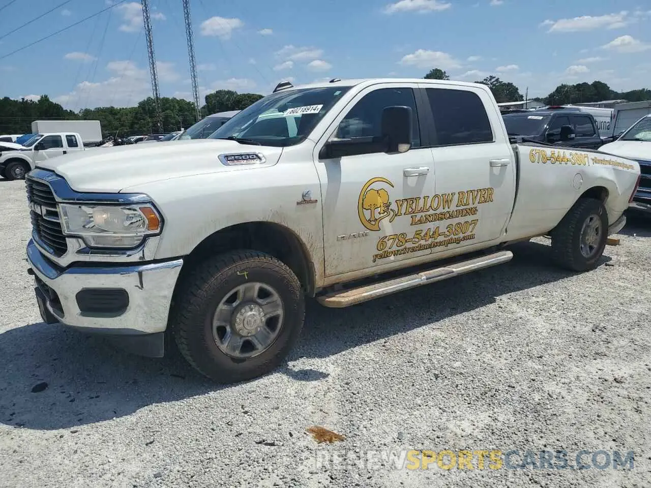 1 fotografías del automóvil dañado 3C6UR5JL2MG554761 RAM 2500 2021