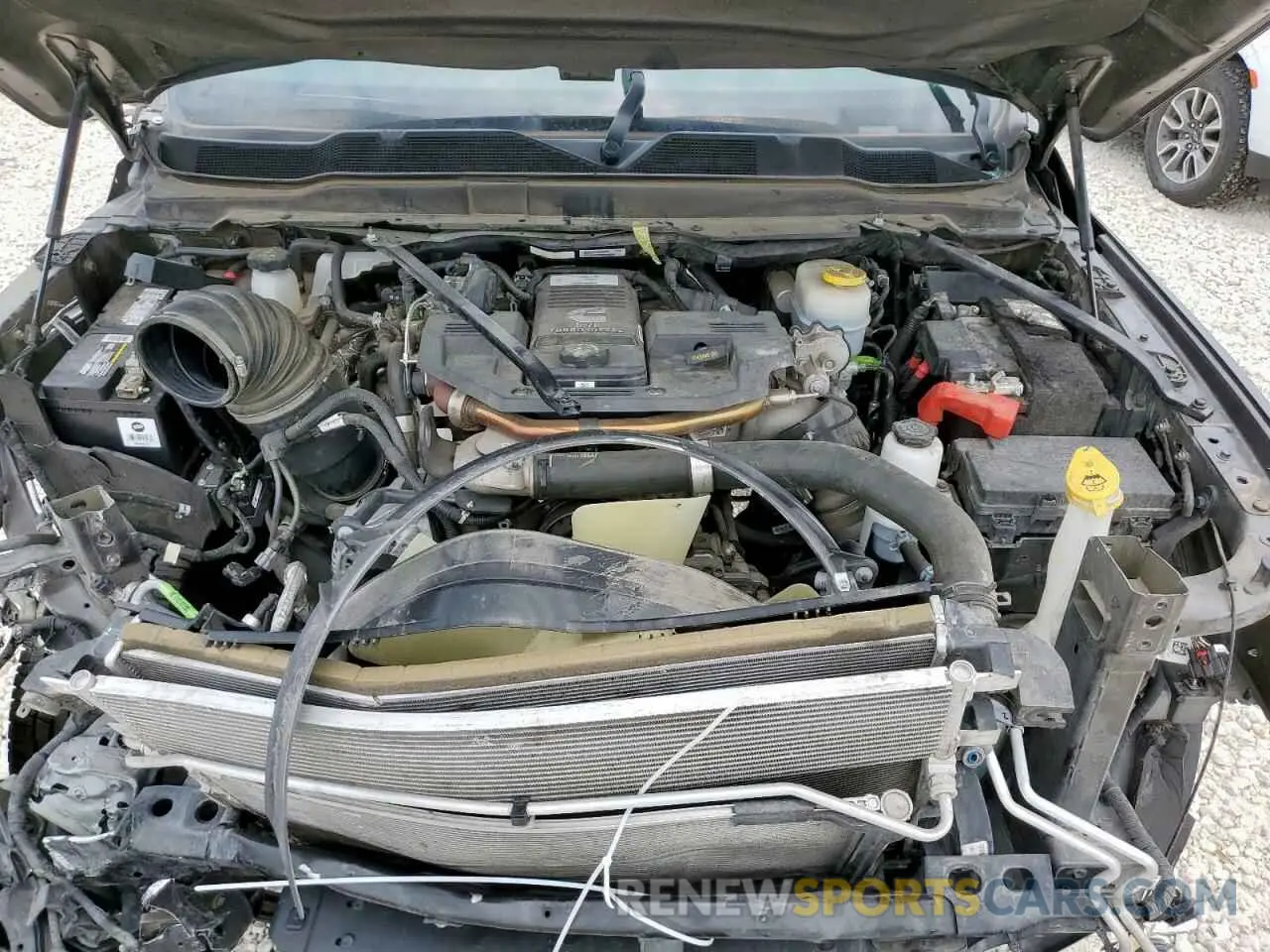 11 fotografías del automóvil dañado 3C6UR5SL3MG674681 RAM 2500 2021