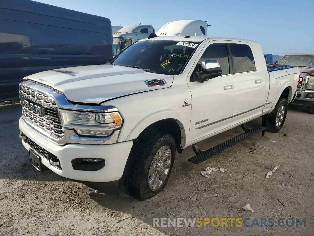 1 fotografías del automóvil dañado 3C6UR5TL8MG501236 RAM 2500 2021