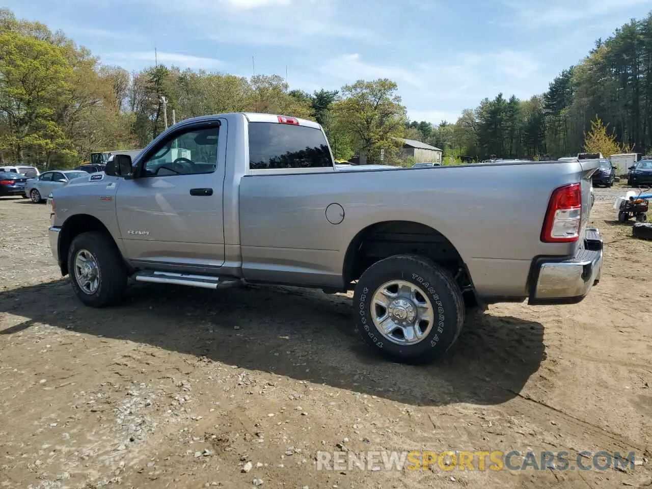 2 fotografías del automóvil dañado 3C6MR5AJ6NG418830 RAM 2500 2022