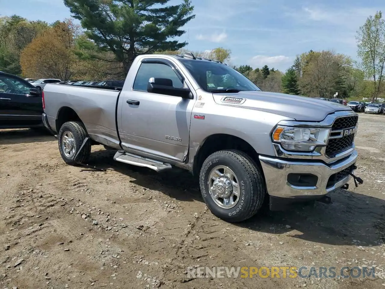 4 fotografías del automóvil dañado 3C6MR5AJ6NG418830 RAM 2500 2022