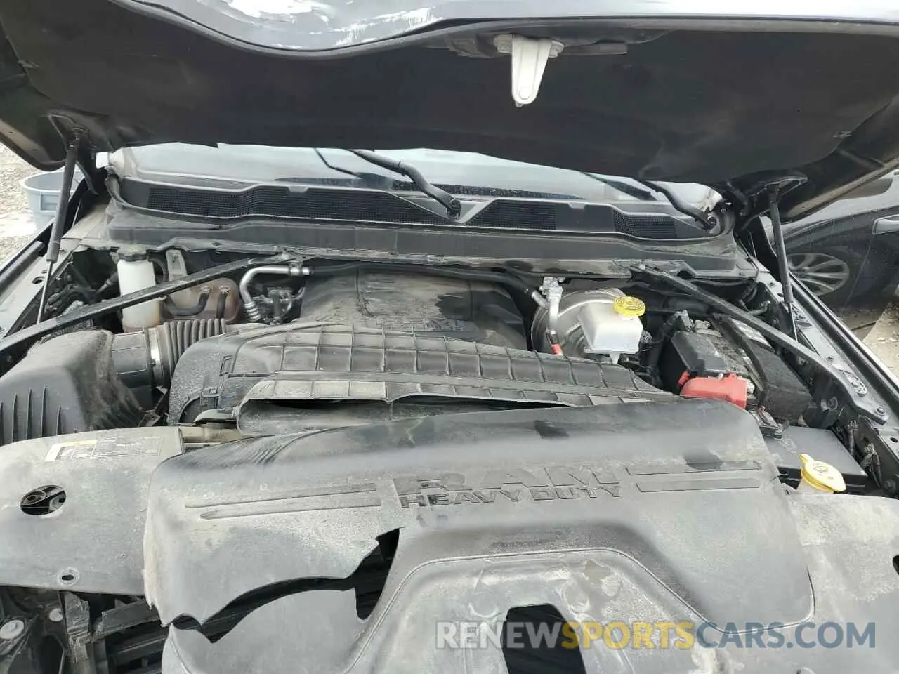 12 fotografías del automóvil dañado 3C6UR5CJ4NG251655 RAM 2500 2022