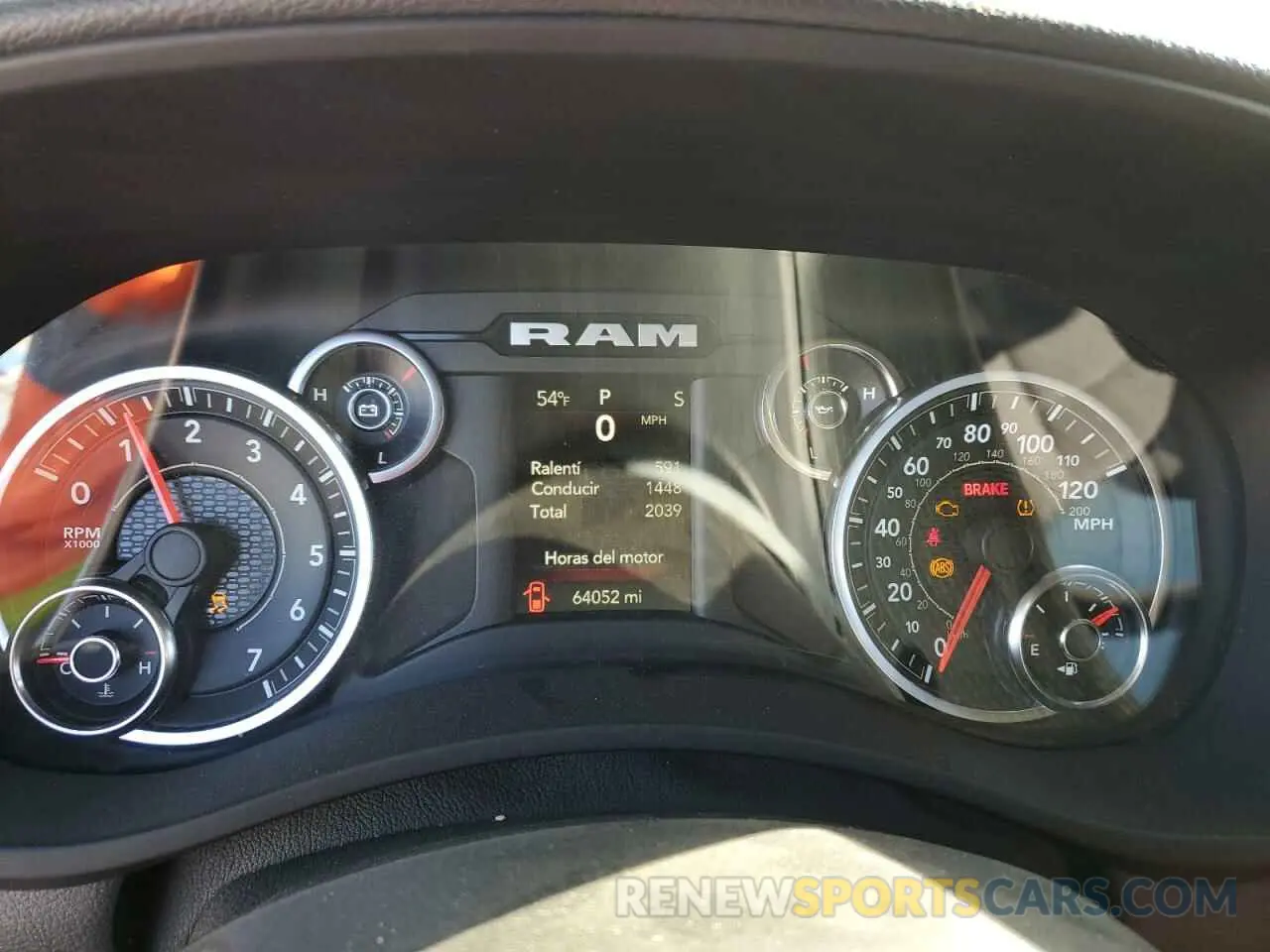 9 fotografías del automóvil dañado 3C6UR5CJ4NG325723 RAM 2500 2022