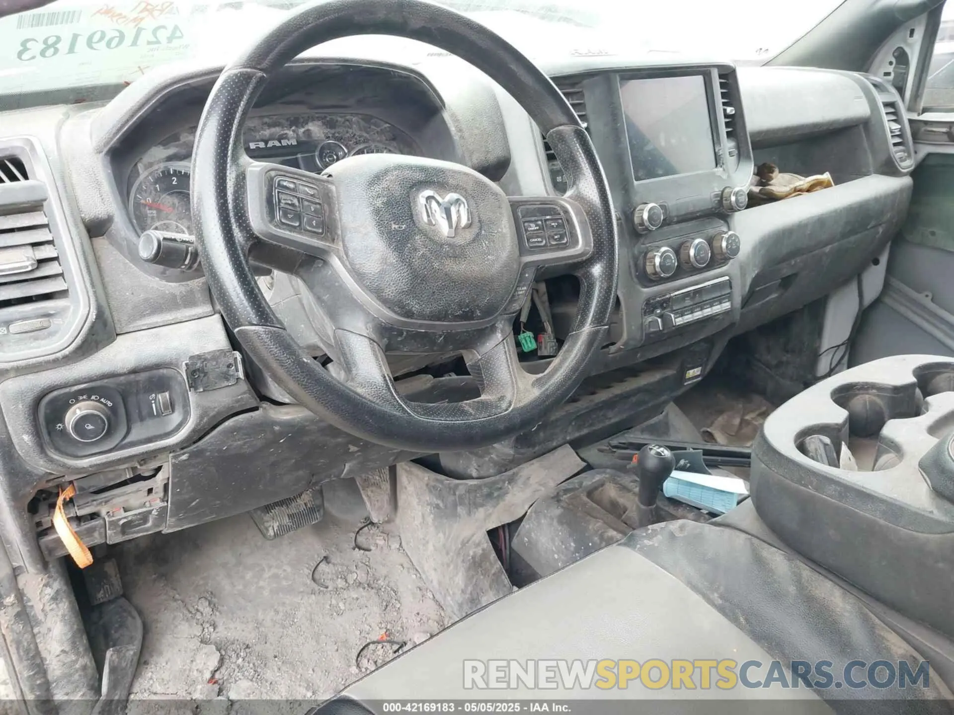 18 fotografías del automóvil dañado 3C6UR5CJ7NG439487 RAM 2500 2022