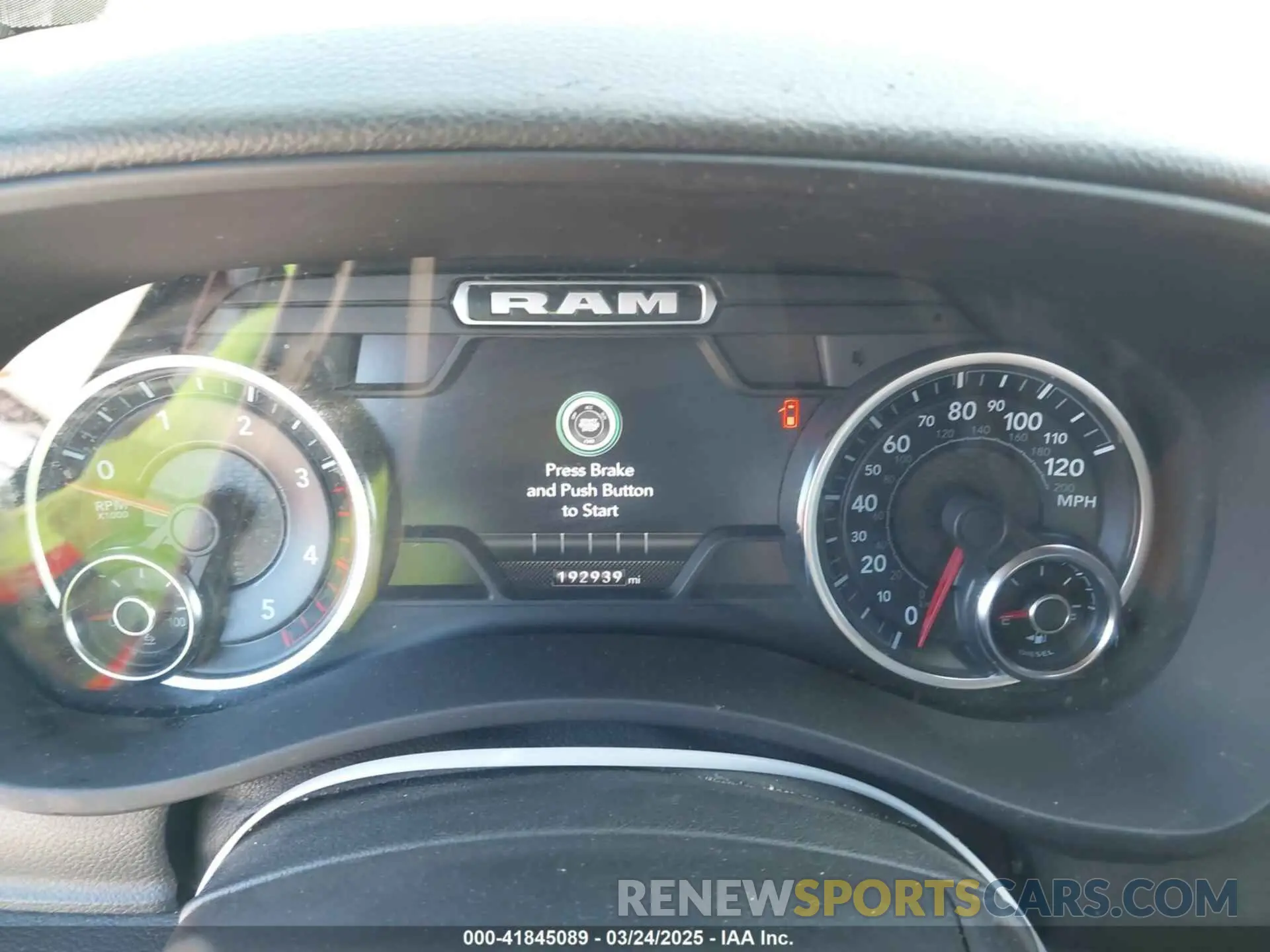 7 fotografías del automóvil dañado 3C6UR5CL2NG250182 RAM 2500 2022