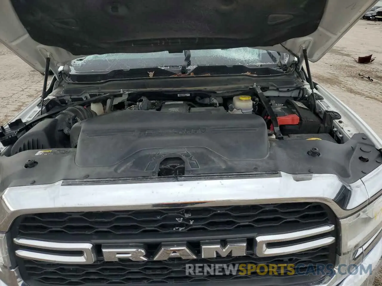 12 fotografías del automóvil dañado 3C6UR5CL7NG138736 RAM 2500 2022