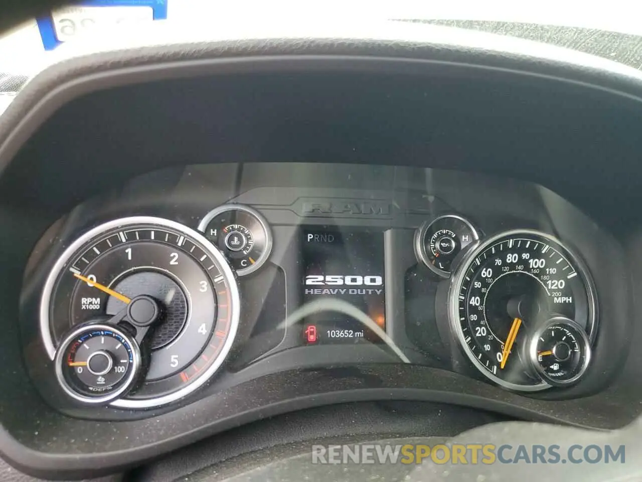 9 fotografías del automóvil dañado 3C6UR5CLXNG221402 RAM 2500 2022