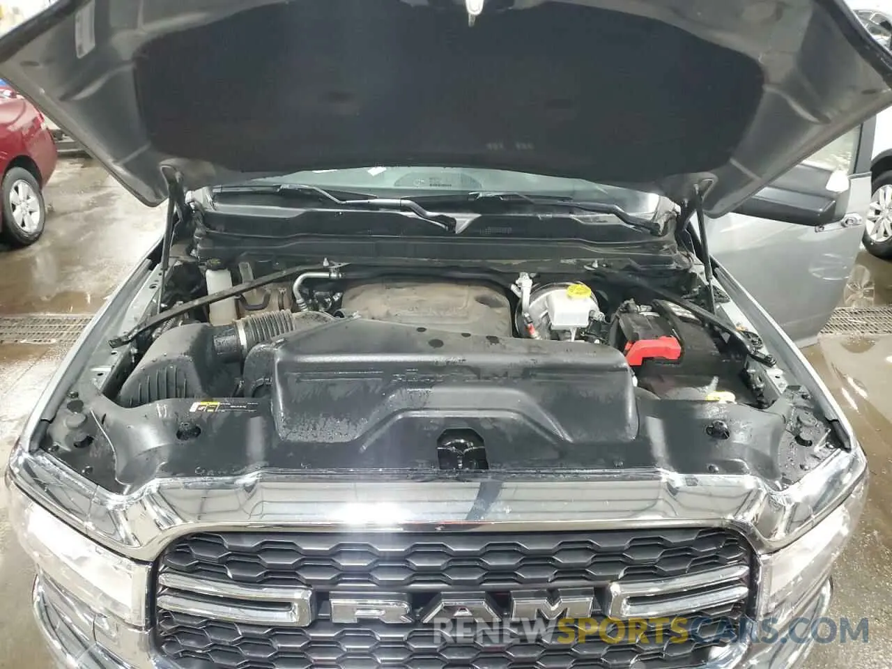 12 fotografías del automóvil dañado 3C6UR5DJXNG248029 RAM 2500 2022