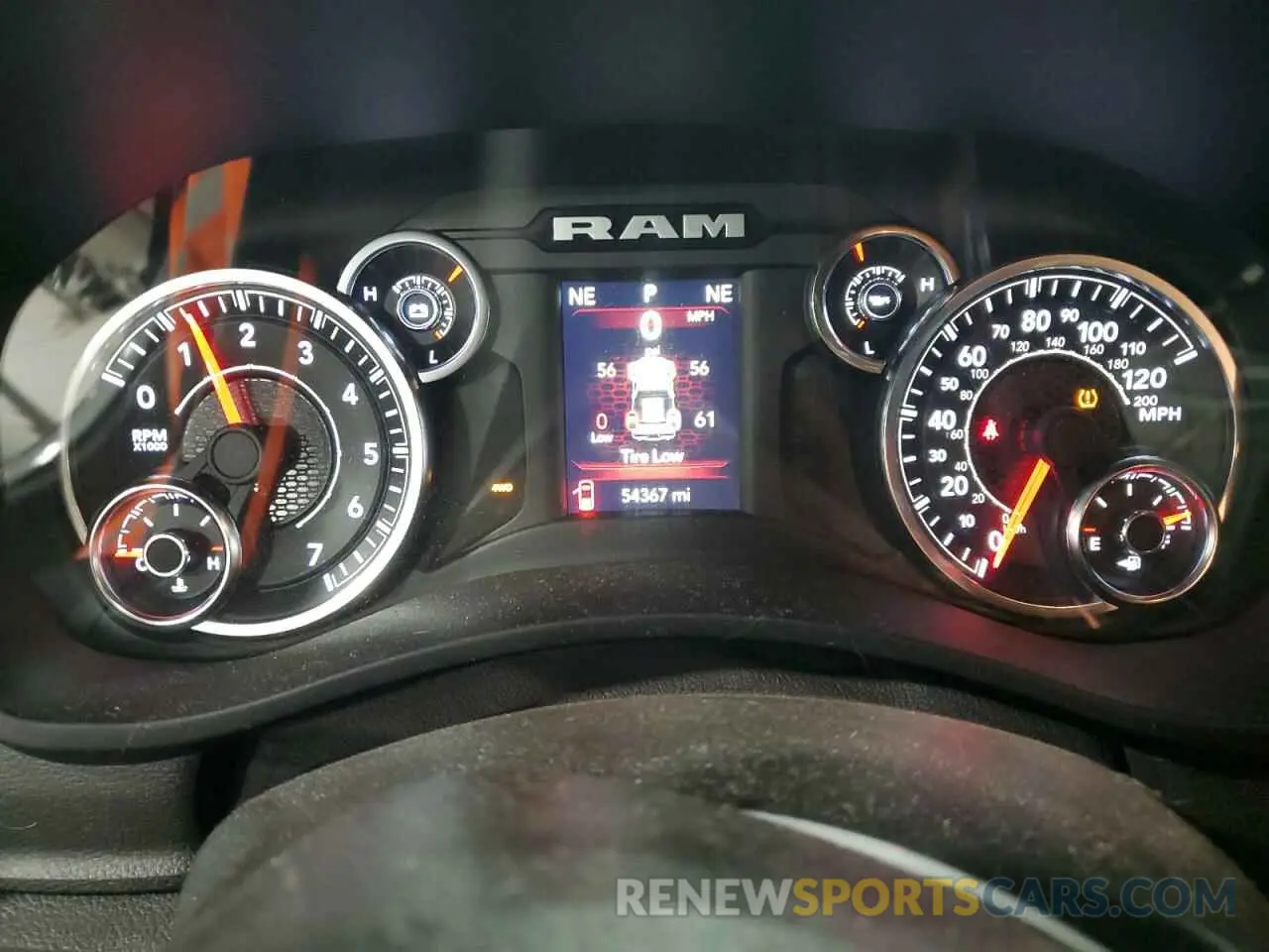 9 fotografías del automóvil dañado 3C6UR5DJXNG248029 RAM 2500 2022