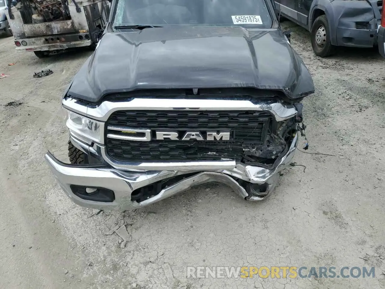 11 fotografías del automóvil dañado 3C6UR5DL0NG108900 RAM 2500 2022
