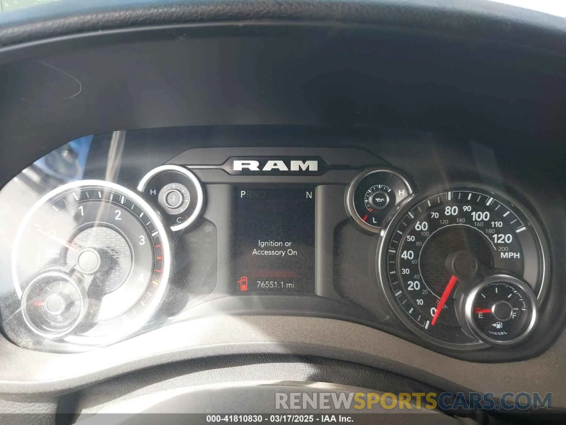 7 fotografías del automóvil dañado 3C6UR5DL1NG178793 RAM 2500 2022
