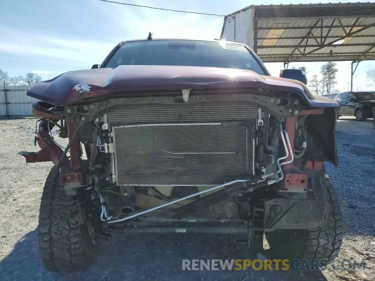 5 fotografías del automóvil dañado 3C6UR5DL4NG262770 RAM 2500 2022