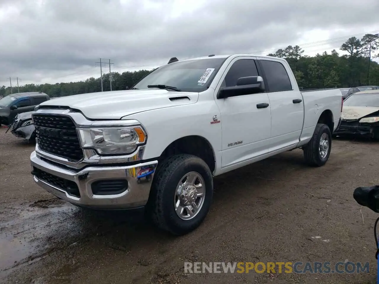 1 fotografías del automóvil dañado 3C6UR5DL4NG422033 RAM 2500 2022