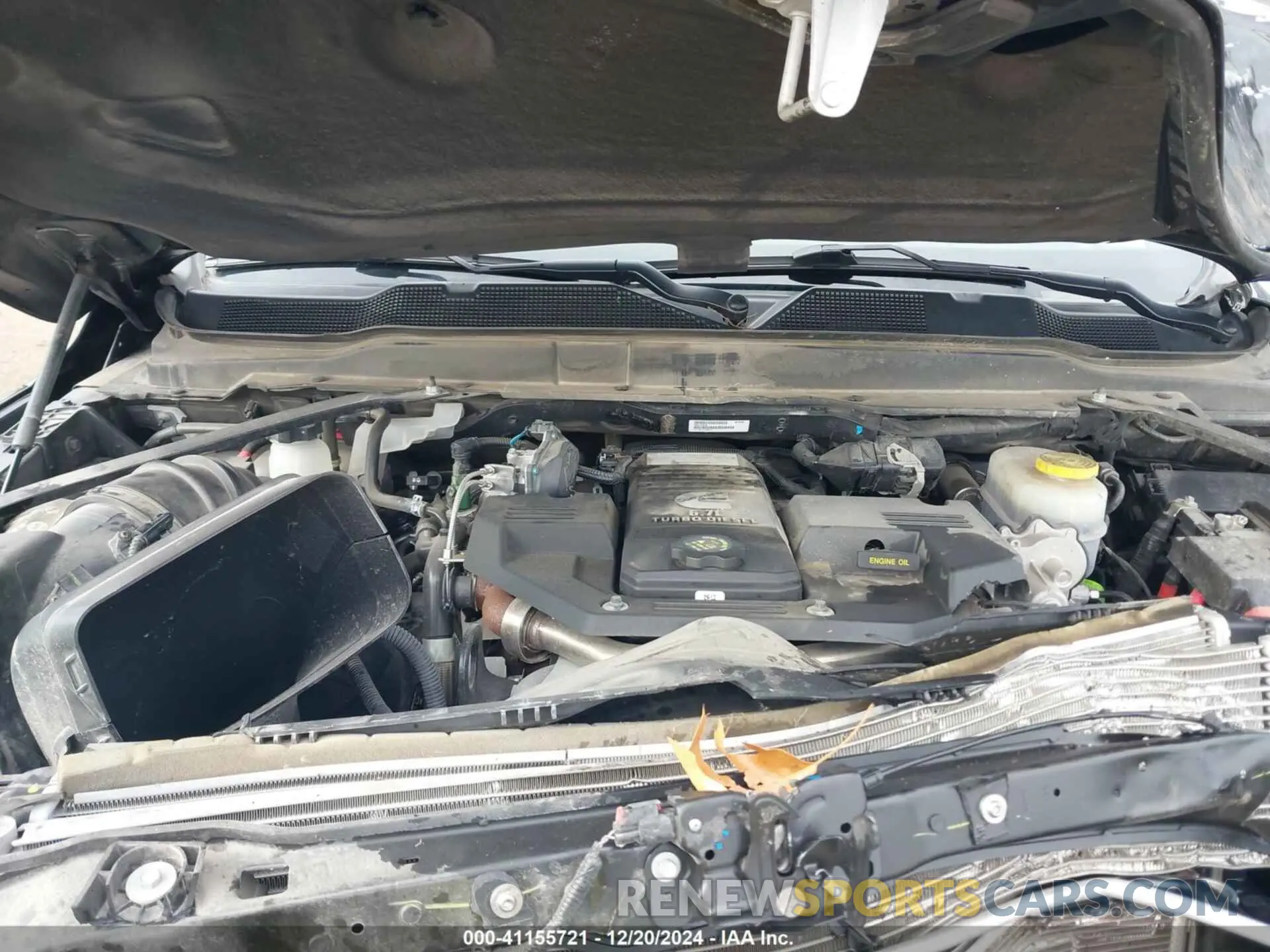 10 fotografías del automóvil dañado 3C6UR5DL6NG345083 RAM 2500 2022