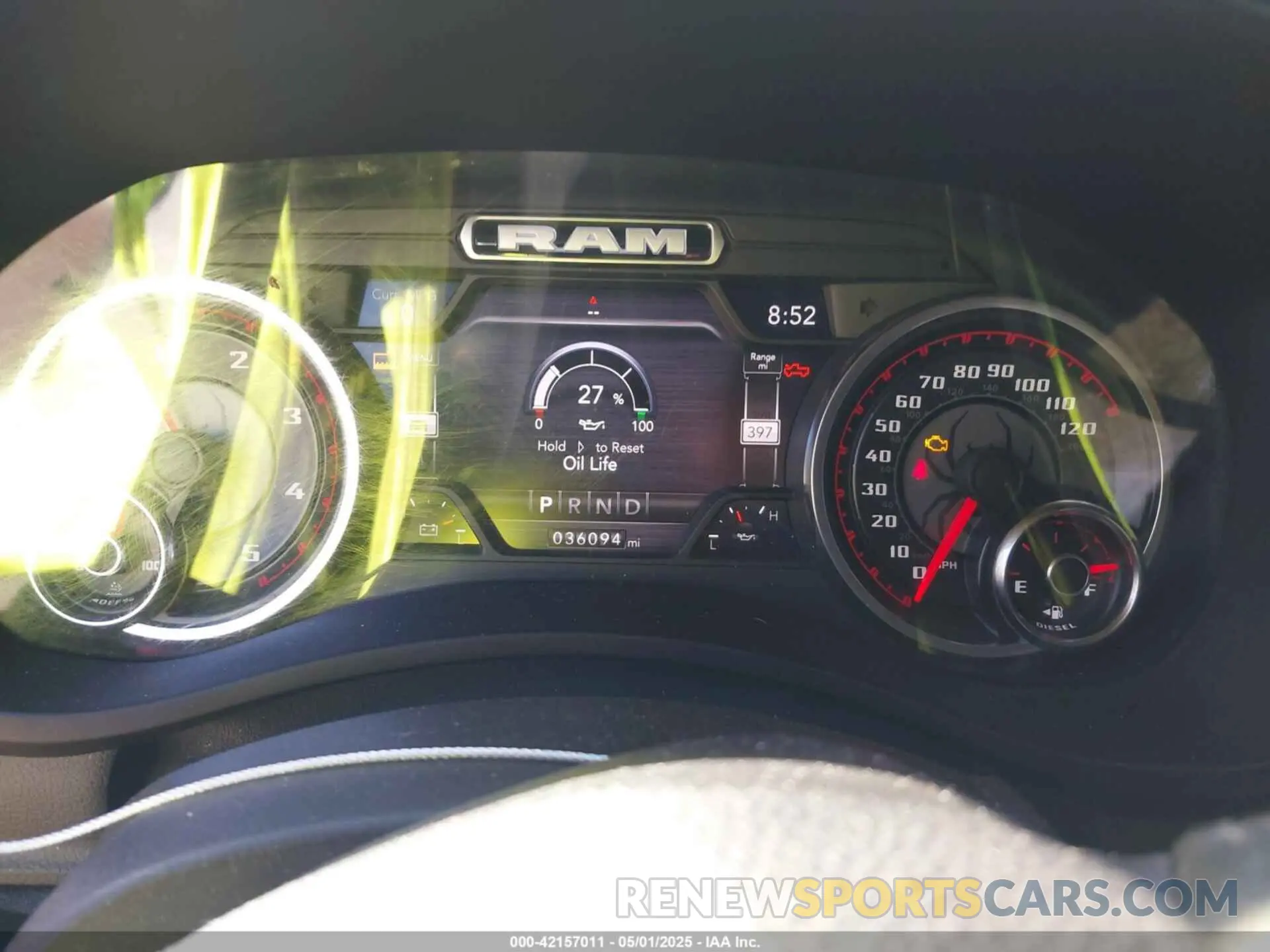 7 fotografías del automóvil dañado 3C6UR5DL9NG169775 RAM 2500 2022