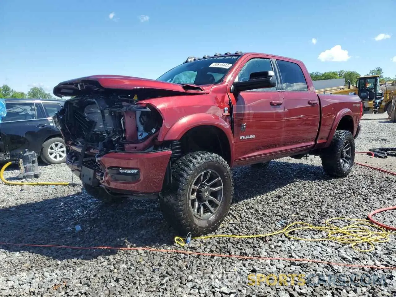 1 fotografías del automóvil dañado 3C6UR5DL9NG185880 RAM 2500 2022