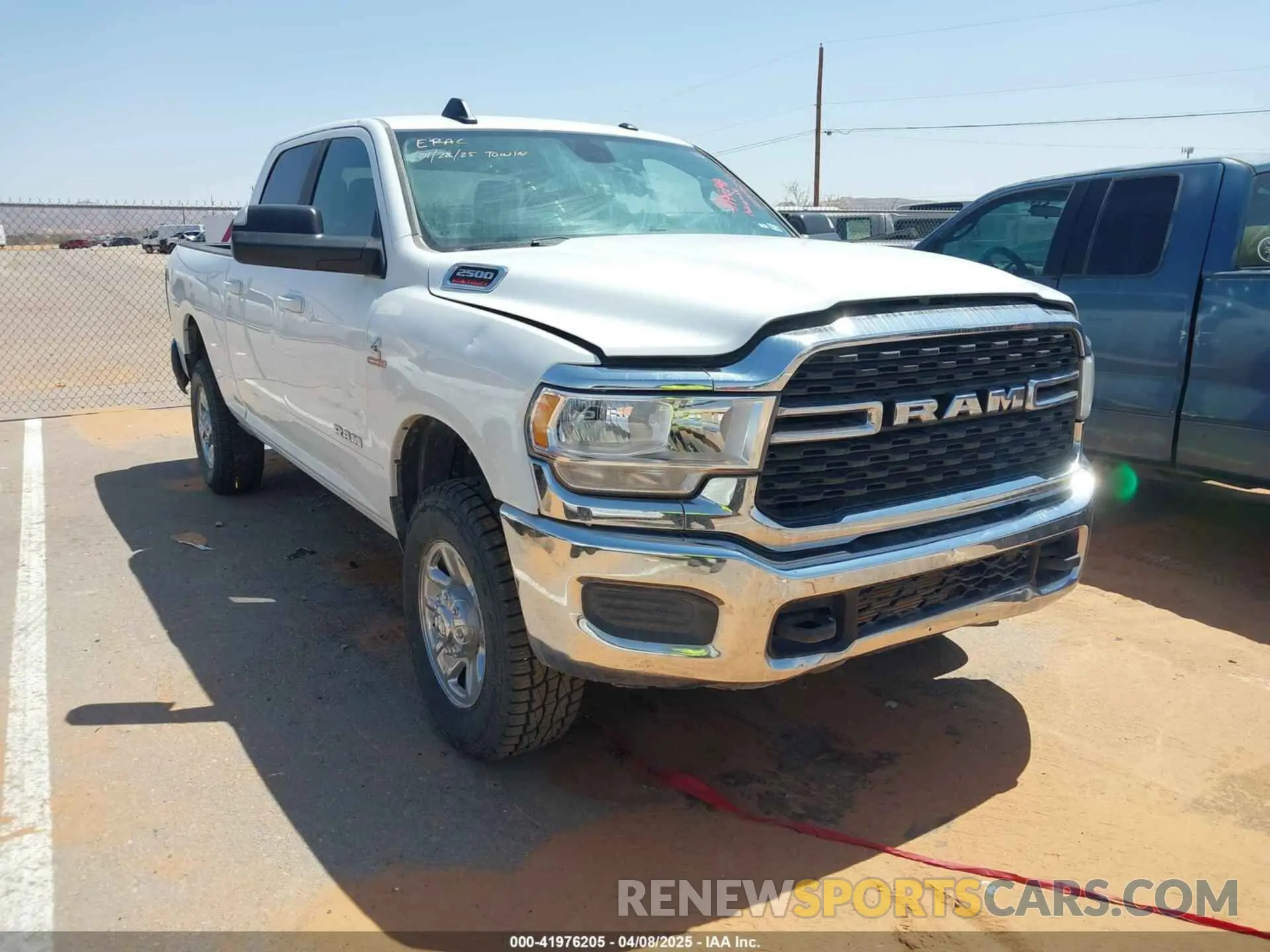 1 fotografías del automóvil dañado 3C6UR5DLXNG321501 RAM 2500 2022