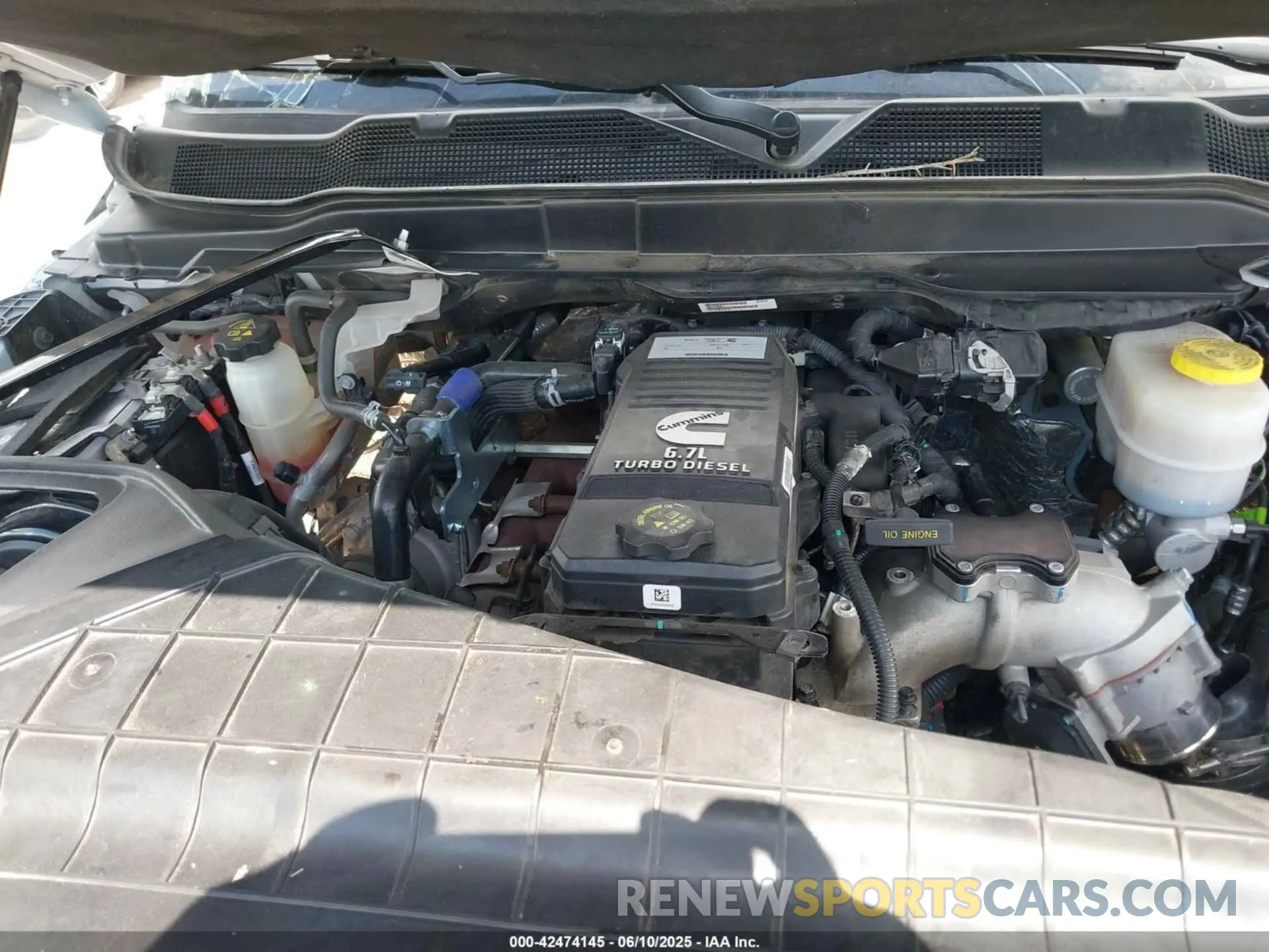 10 fotografías del automóvil dañado 3C6UR5DLXNG436311 RAM 2500 2022