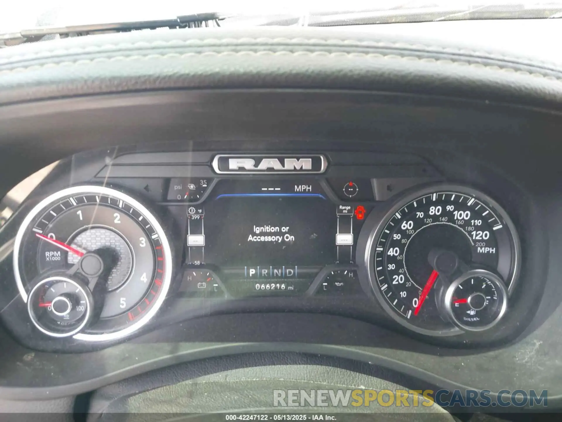7 fotografías del automóvil dañado 3C6UR5FL1NG372673 RAM 2500 2022