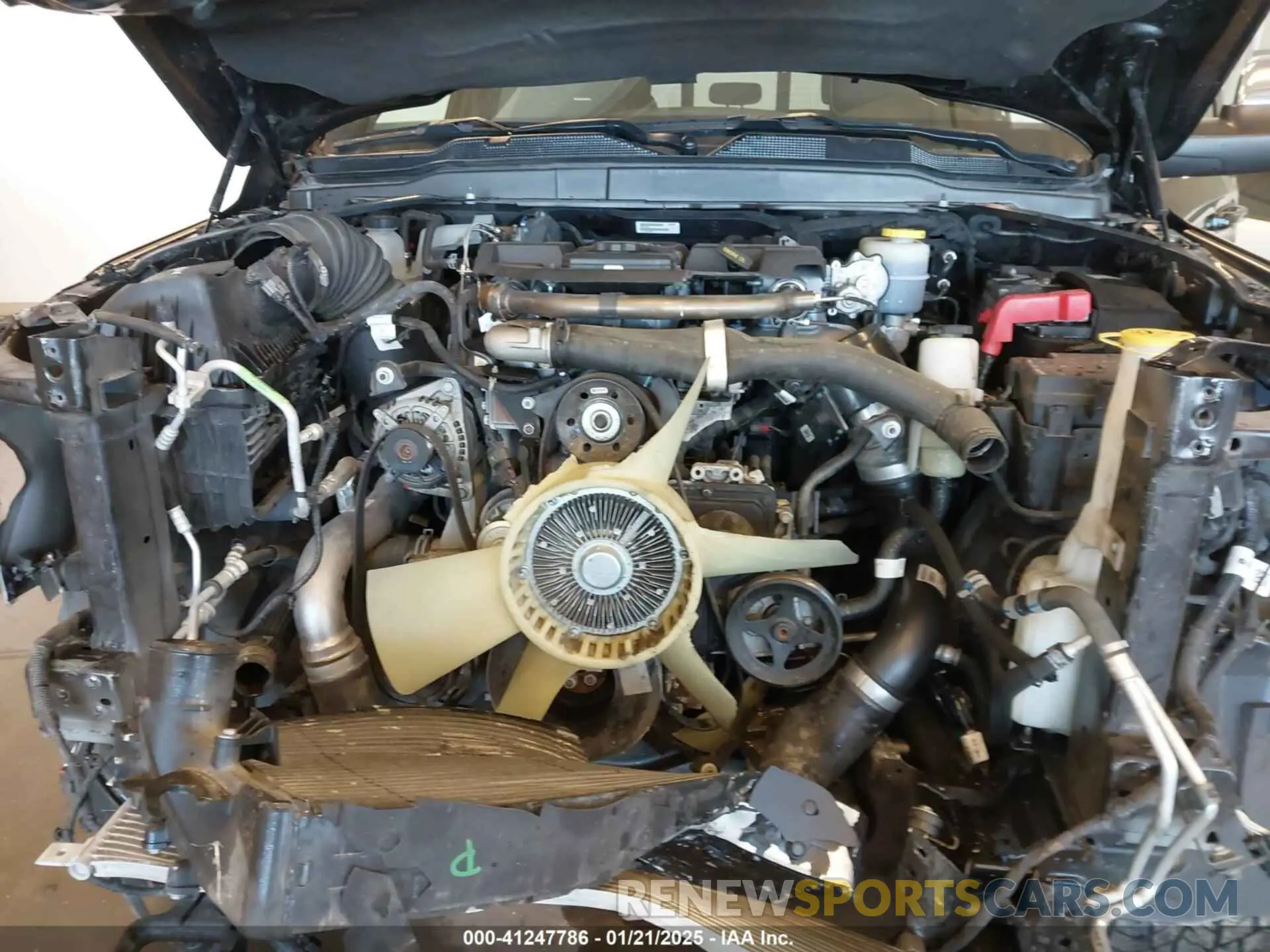 10 fotografías del automóvil dañado 3C6UR5FL6NG368022 RAM 2500 2022