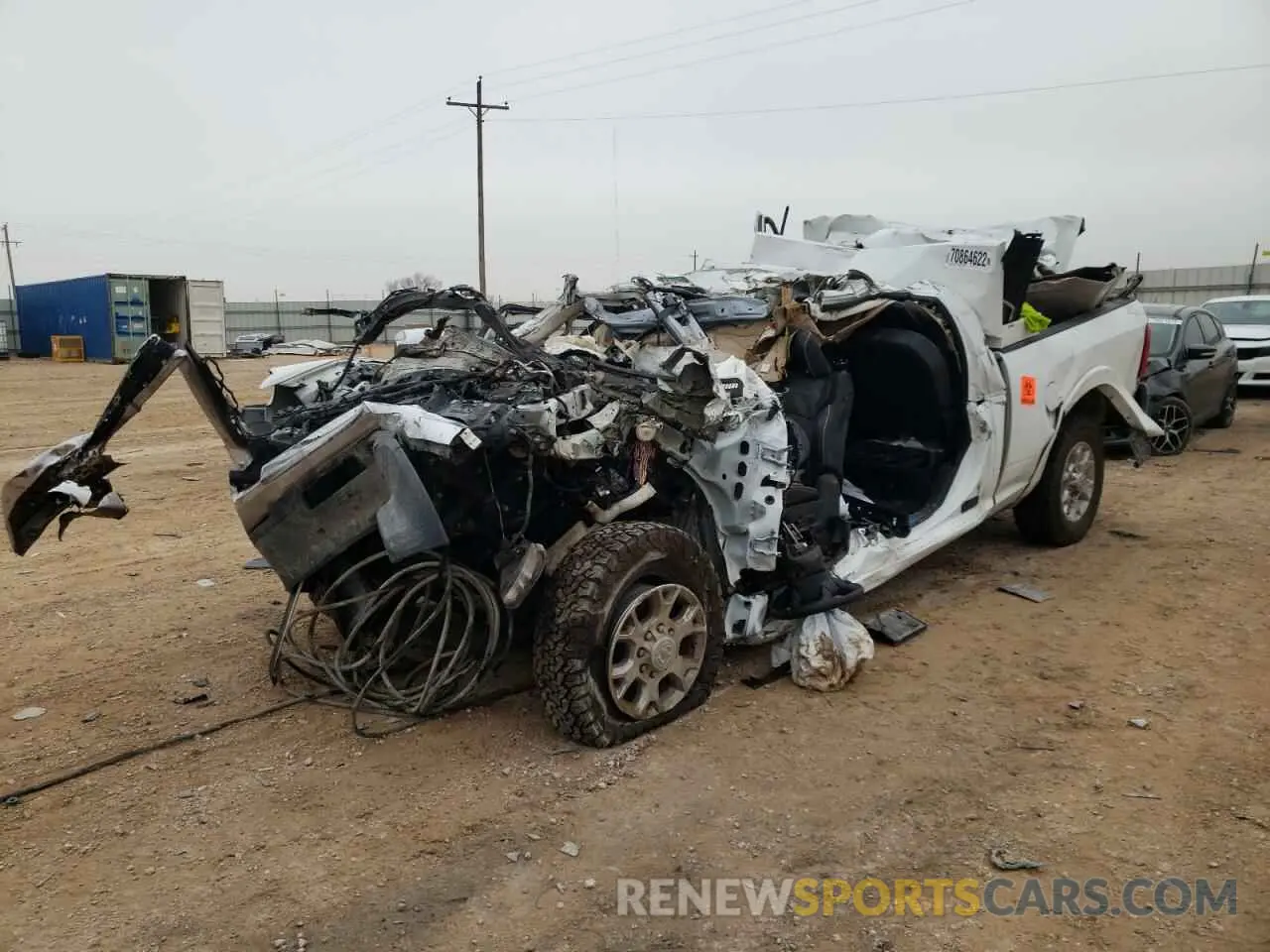1 fotografías del automóvil dañado 3C6UR5FL8NG178755 RAM 2500 2022