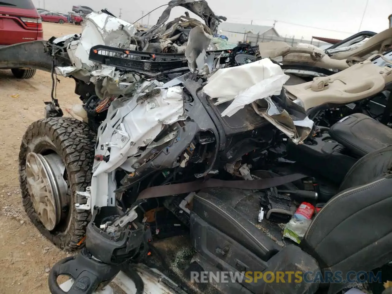 7 fotografías del automóvil dañado 3C6UR5FL8NG178755 RAM 2500 2022