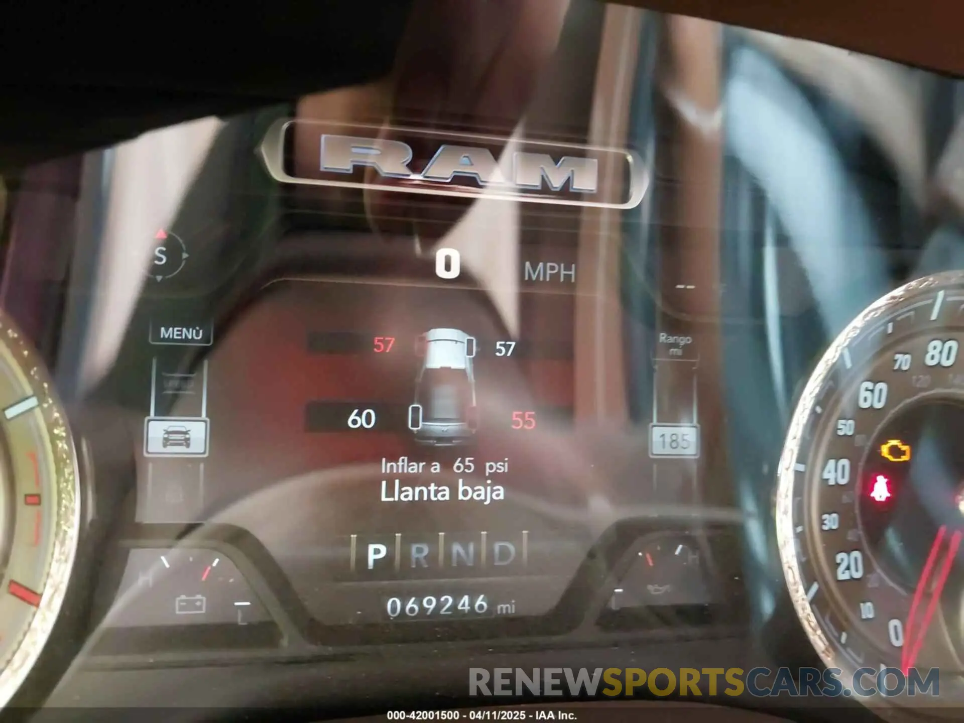 7 fotografías del automóvil dañado 3C6UR5GL2NG130702 RAM 2500 2022