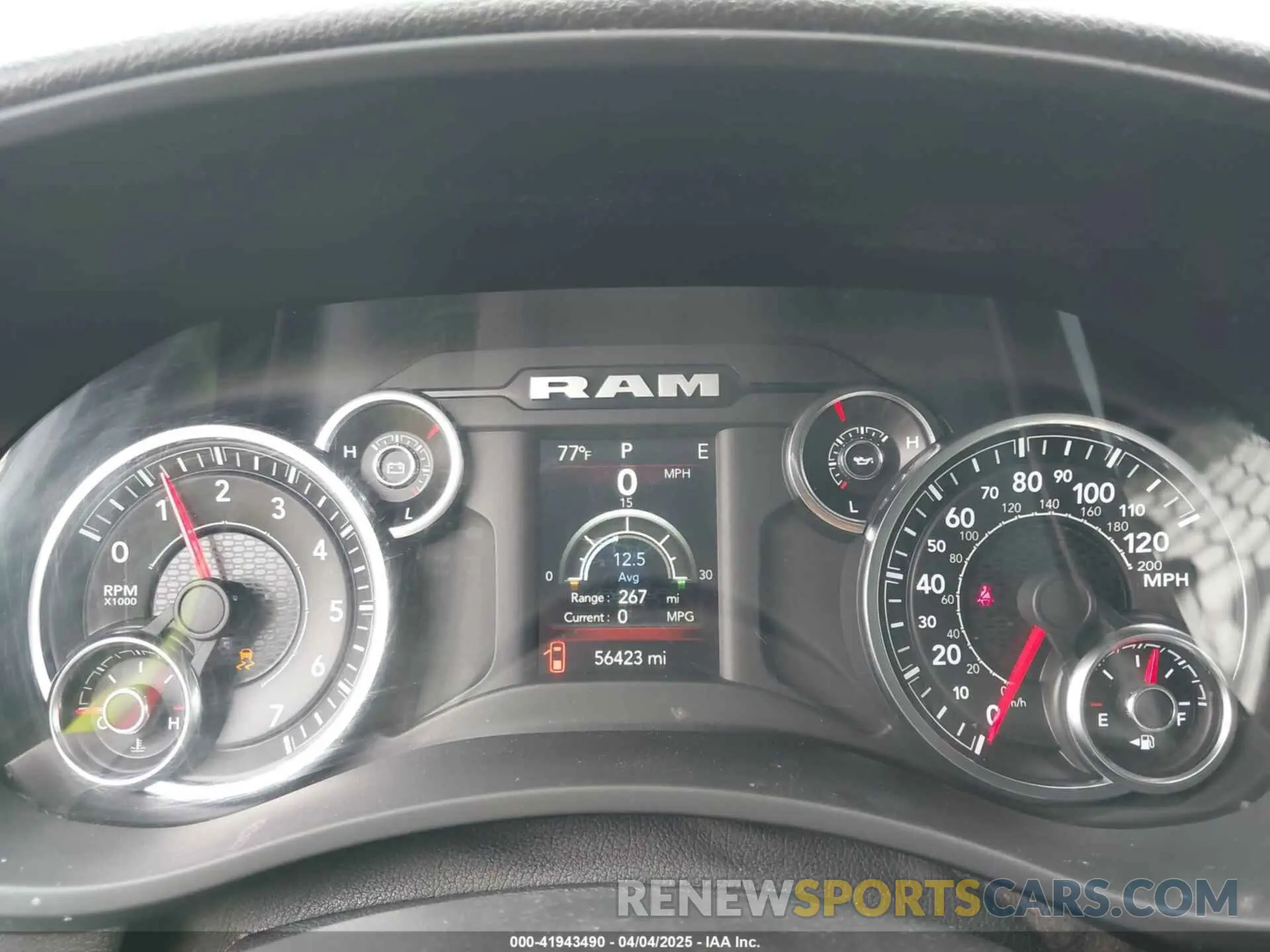 7 fotografías del automóvil dañado 3C7WR4HJ1NG424247 RAM 2500 2022