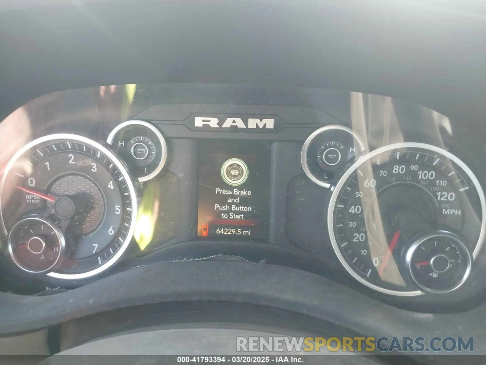 7 fotografías del automóvil dañado 3C6UR5CJ1PG548532 RAM 2500 2023