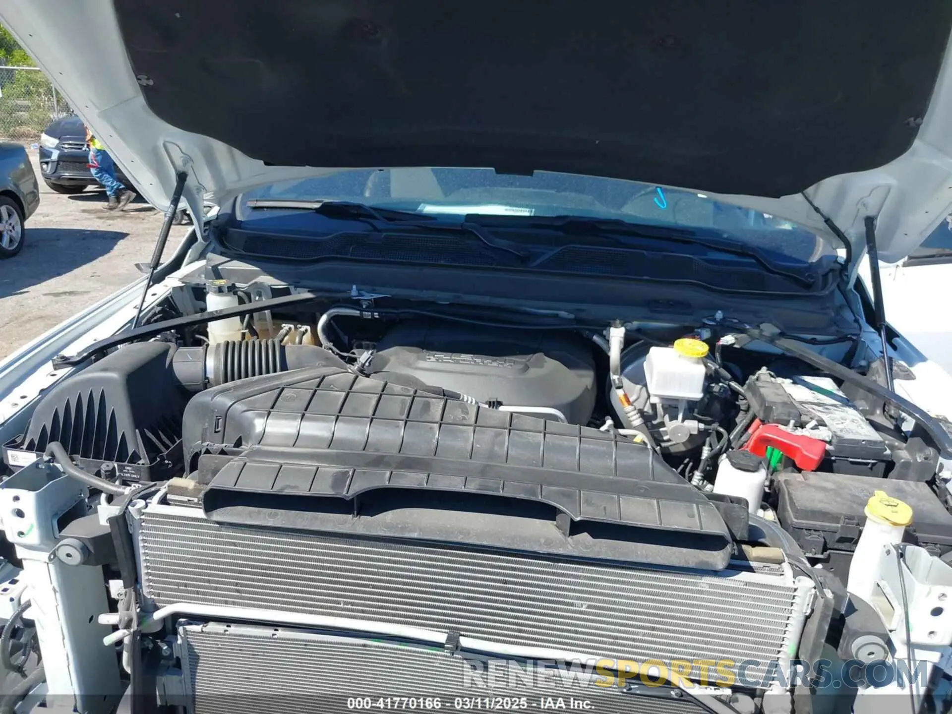 10 fotografías del automóvil dañado 3C6UR5CJ6PG517275 RAM 2500 2023