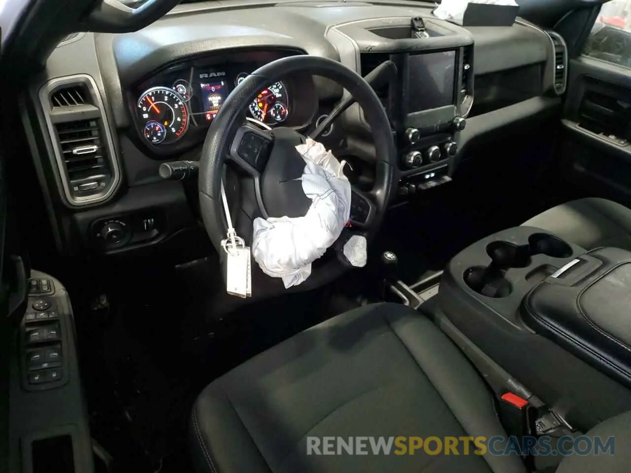 8 fotografías del automóvil dañado 3C6UR5CL0PG503647 RAM 2500 2023