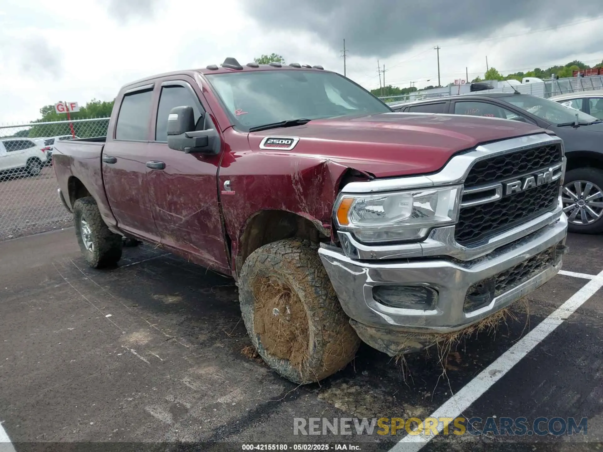 1 fotografías del automóvil dañado 3C6UR5CL3PG504534 RAM 2500 2023