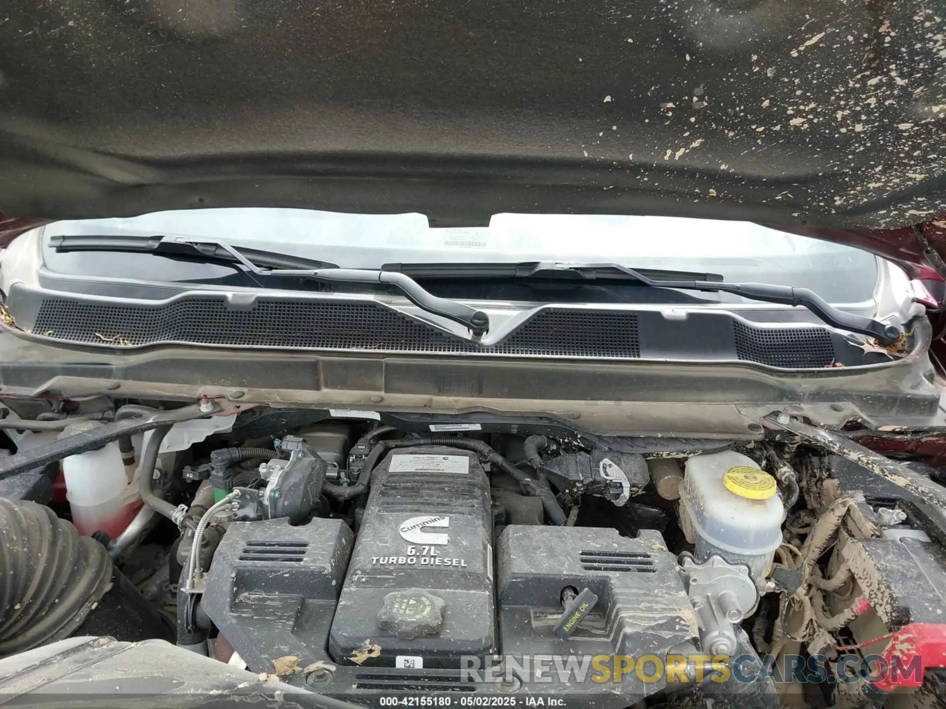 10 fotografías del automóvil dañado 3C6UR5CL3PG504534 RAM 2500 2023