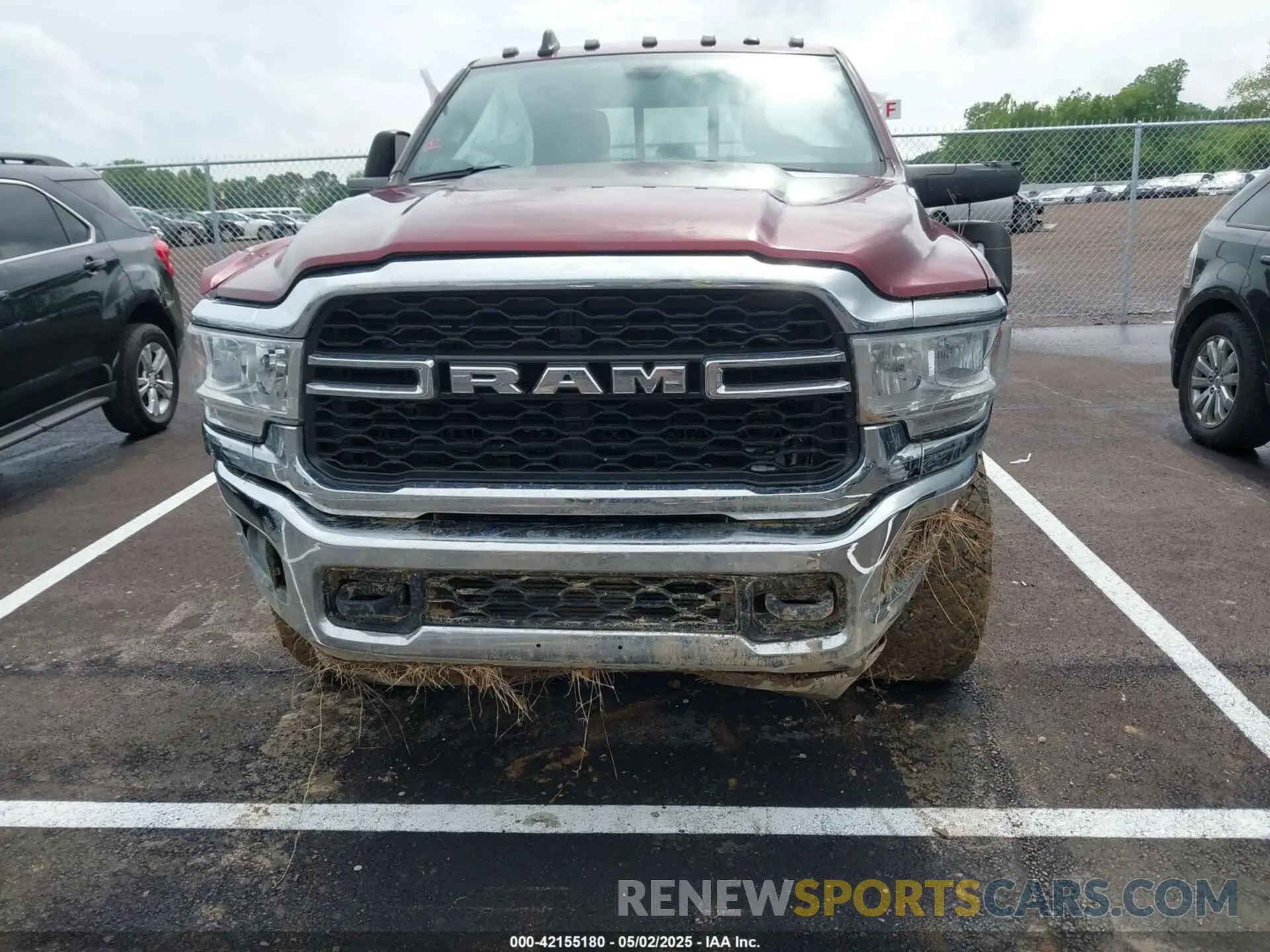 12 fotografías del automóvil dañado 3C6UR5CL3PG504534 RAM 2500 2023