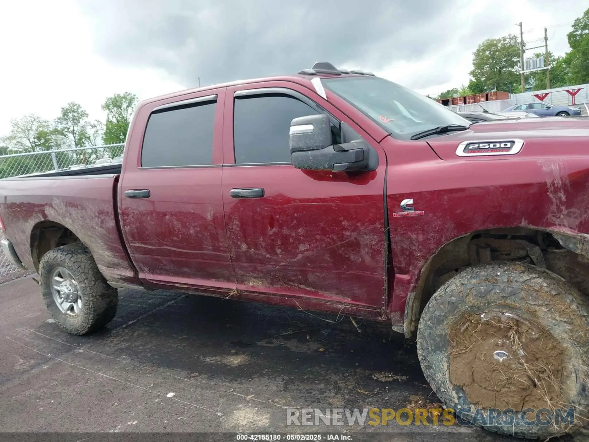 13 fotografías del automóvil dañado 3C6UR5CL3PG504534 RAM 2500 2023