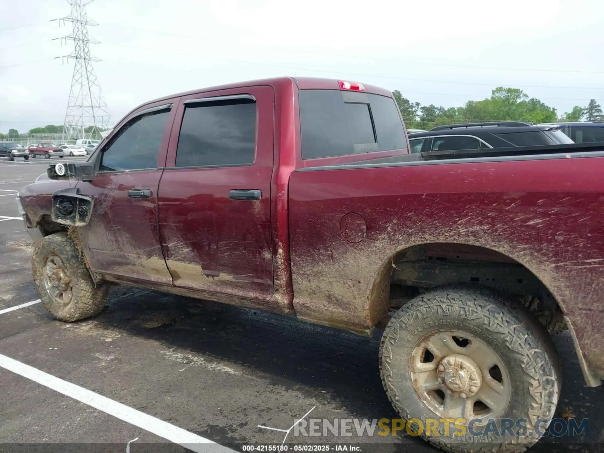 14 fotografías del automóvil dañado 3C6UR5CL3PG504534 RAM 2500 2023