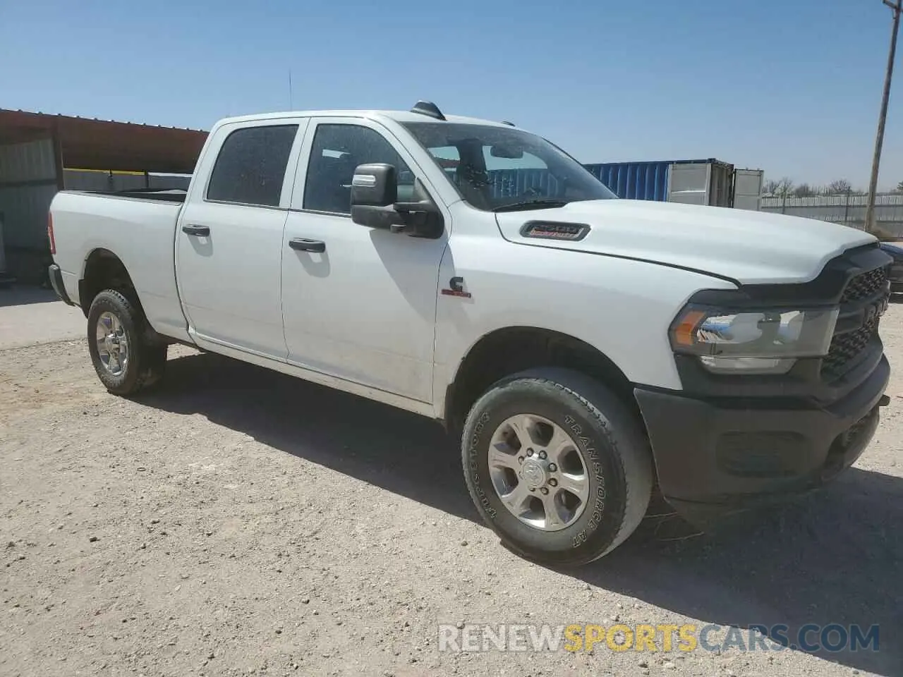 4 fotografías del automóvil dañado 3C6UR5CL7PG565787 RAM 2500 2023