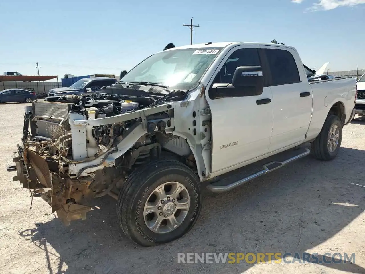 1 fotografías del automóvil dañado 3C6UR5DL6PG590064 RAM 2500 2023