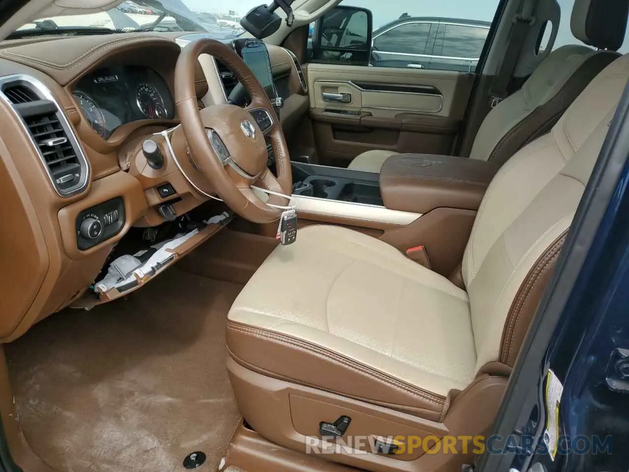 7 fotografías del automóvil dañado 3C6UR5FL6PG517239 RAM 2500 2023