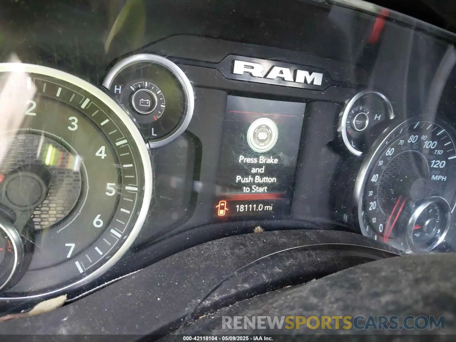 7 fotografías del automóvil dañado 3C6UR5HJ9PG564714 RAM 2500 2023