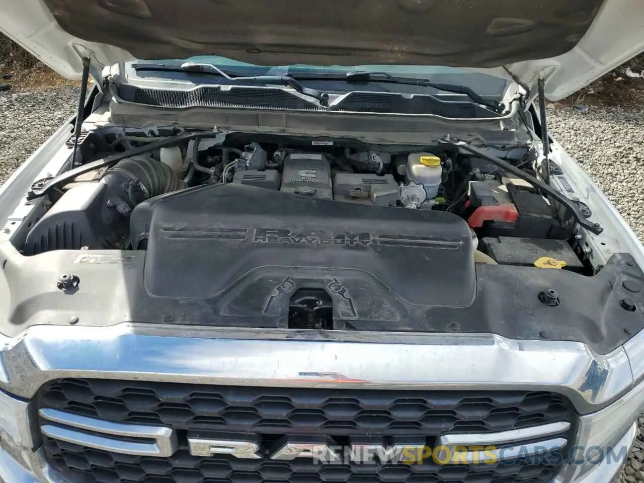 11 fotografías del automóvil dañado 3C6UR5JL3PG514404 RAM 2500 2023