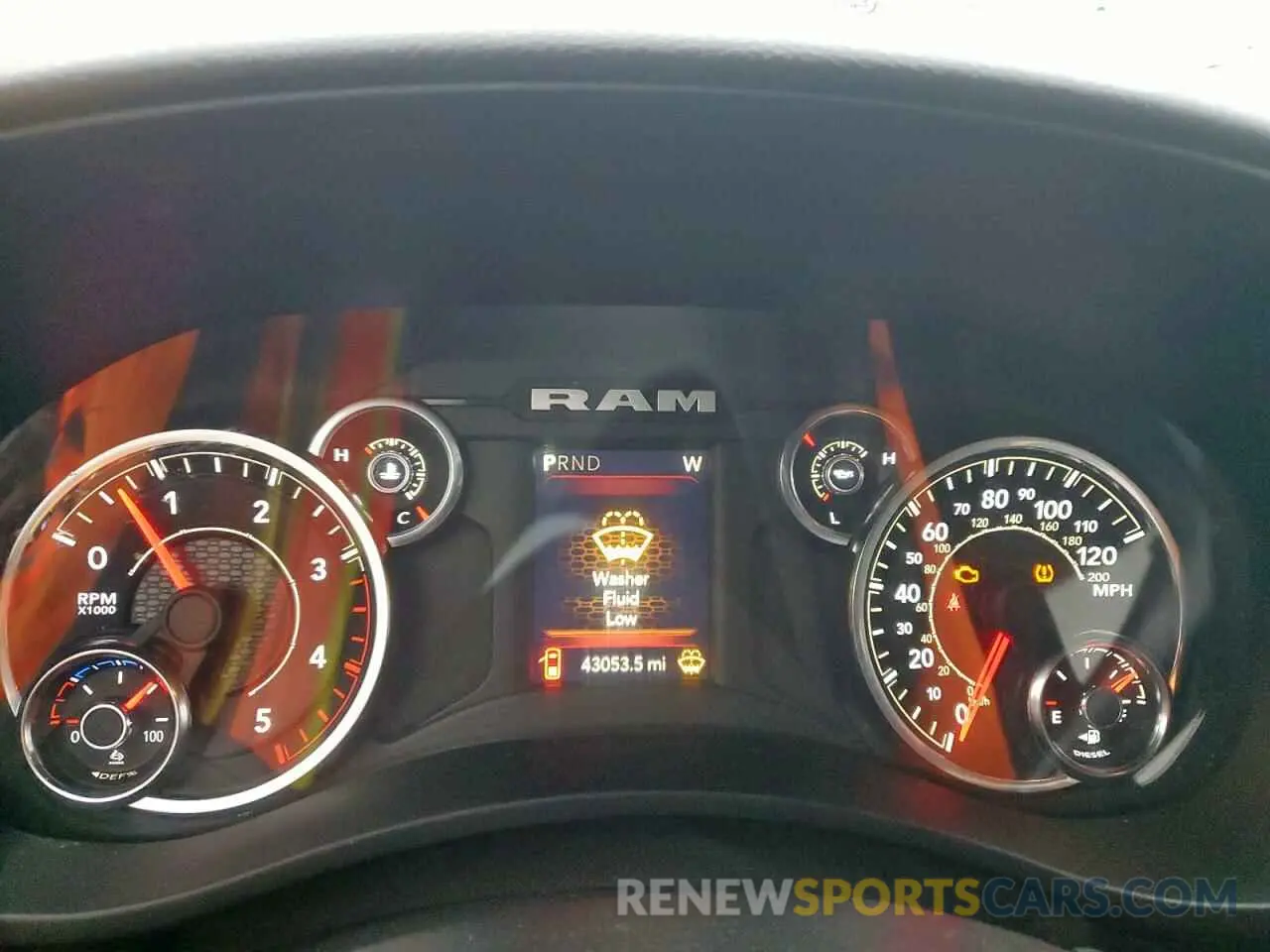 9 fotografías del automóvil dañado 3C6UR5JL3PG576451 RAM 2500 2023