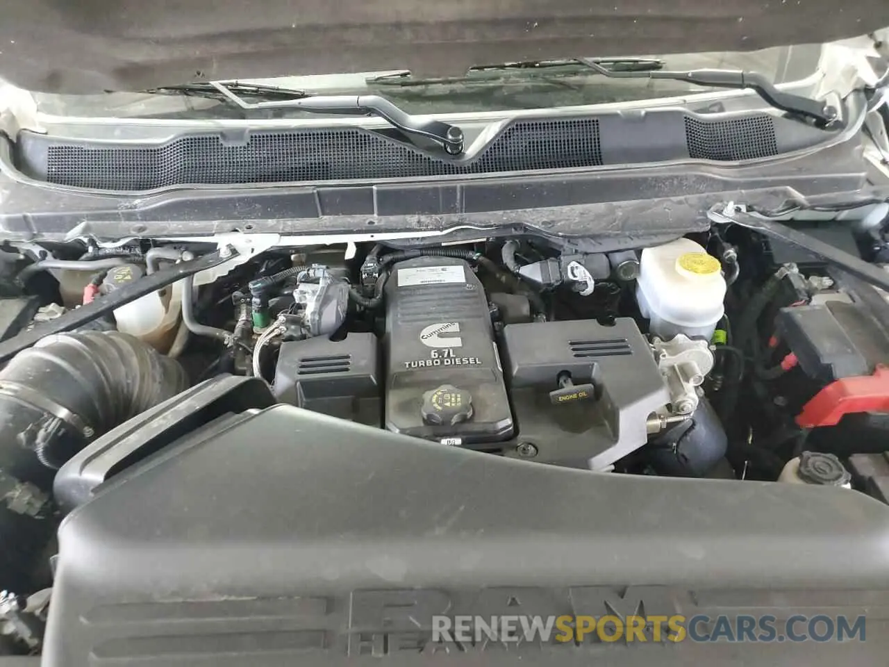 11 fotografías del automóvil dañado 3C6UR5JL6PG587668 RAM 2500 2023